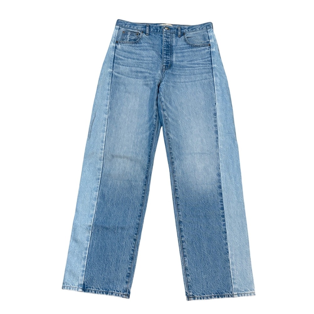 Madewell Pieced Barrel Leg Jeans